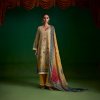 Sufi By Kimora Sohni Zari Silk Printed Hand Work Salwar Suits 